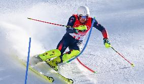 (BEIJING2022)CHINA-BEIJING-OLYMPIC WINTER GAMES-ALPINE SKIING-MEN'S SLALOM (CN)