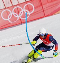 (BEIJING2022)CHINA-BEIJING-OLYMPIC WINTER GAMES-ALPINE SKIING-MEN'S SLALOM (CN)