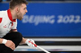 (BEIJING2022)CHINA-BEIJING-OLYMPIC WINTER GAMES-CURLING-MEN'S ROUND ROBIN SESSION-ITA VS DEN (CN)