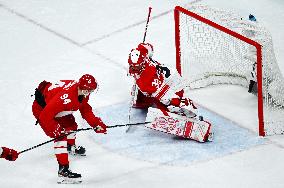 (BEIJING2022)CHINA-BEIJING-OLYMPIC WINTER GAMES-ICE HOCKEY-MEN'S QUATERFINAL-ROC VS DEN (CN)