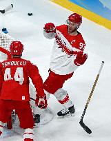 (BEIJING2022)CHINA-BEIJING-OLYMPIC WINTER GAMES-ICE HOCKEY-MEN'S QUATERFINAL-ROC VS DEN (CN)