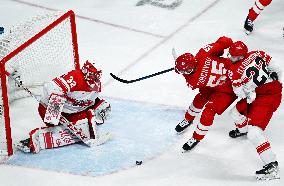 (BEIJING2022)CHINA-BEIJING-OLYMPIC WINTER GAMES-ICE HOCKEY-MEN'S QUATERFINAL-ROC VS DEN (CN)