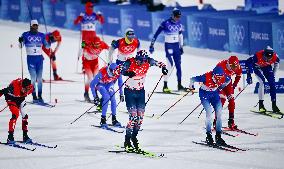 (BEIJING2022)CHINA-ZHANGJIAKOU-OLYMPIC WINTER GAMES-CROSS-COUNTRY SKIING-MEN'S TEAM SPRINT CLASSIC-FINAL (CN)