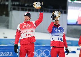 (BEIJING2022)CHINA-ZHANGJIAKOU-OLYMPIC WINTER GAMES-CROSS-COUNTRY SKIING-MEN'S TEAM SPRINT CLASSIC-FINAL (CN)