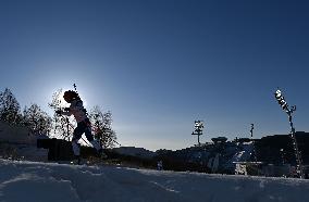 (BEIJING2022)CHINA-ZHANGJIAKOU-OLYMPIC WINTER GAMES-BIATHLON-WOMEN'S 4x6KM RELAY (CN)