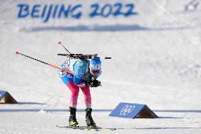 (BEIJING2022)CHINA-ZHANGJIAKOU-OLYMPIC WINTER GAMES-BIATHLON-WOMEN'S 4x6KM RELAY (CN)