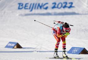 (BEIJING2022)CHINA-ZHANGJIAKOU-OLYMPIC WINTER GAMES-BIATHLON-WOMEN'S 4x6KM RELAY (CN)