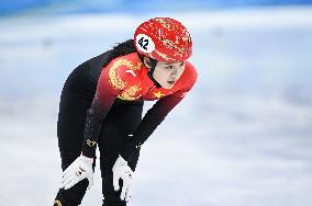 (BEIJING2022)CHINA-BEIJING-OLYMPIC WINTER GAMES-SHORT TRACK SPEED SKATING (CN)