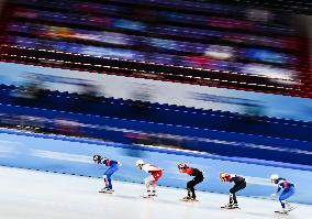 (BEIJING2022)CHINA-BEIJING-OLYMPIC WINTER GAMES-SHORT TRACK SPEED SKATING (CN)