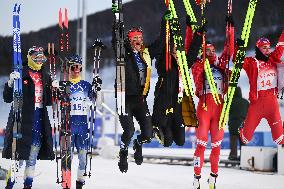 (BEIJING2022)CHINA-ZHANGJIAKOU-OLYMPIC WINTER GAMES-CROSS-COUNTRY SKIING-WOMEN'S TEAM SPRINT CLASSIC- FINAL (CN)