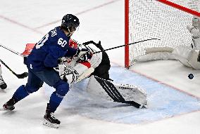 (BEIJING2022)CHINA-BEIJING-OLYMPIC WINTER GAMES-ICE HOCKEY-MEN'S QUATERFINAL-FIN VS SUI (CN)