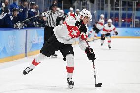 (BEIJING2022)CHINA-BEIJING-OLYMPIC WINTER GAMES-ICE HOCKEY-MEN'S QUATERFINAL-FIN VS SUI (CN)