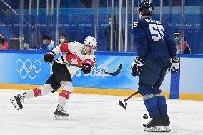 (BEIJING2022)CHINA-BEIJING-OLYMPIC WINTER GAMES-ICE HOCKEY-MEN'S QUATERFINAL-FIN VS SUI (CN)