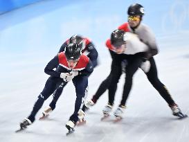 (BEIJING2022)CHINA-BEIJING-OLYMPIC WINTER GAMES-SHORT TRACK SPEED SKATING (CN)