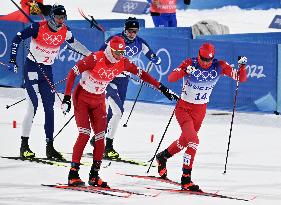 (BEIJING2022)CHINA-ZHANGJIAKOU-OLYMPIC WINTER GAMES-CROSS-COUNTRY SKIING-MEN'S TEAM SPRINT CLASSIC-FINAL (CN)