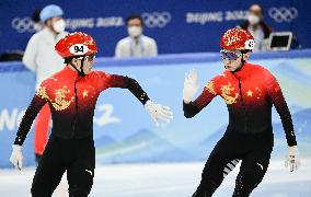 (BEIJING2022)CHINA-BEIJING-OLYMPIC WINTER GAMES-SHORT TRACK SPEED SKATING (CN)