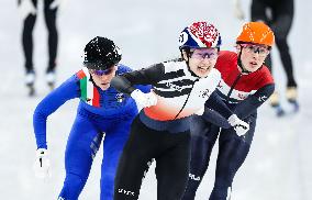 (BEIJING2022)CHINA-BEIJING-OLYMPIC WINTER GAMES-SHORT TRACK SPEED SKATING (CN)