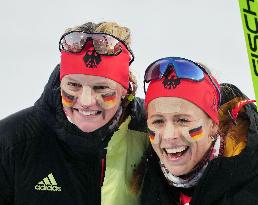 (BEIJING2022)CHINA-ZHANGJIAKOU-OLYMPIC WINTER GAMES-CROSS-COUNTRY SKIING-WOMEN'S TEAM SPRINT CLASSIC- FINAL (CN)