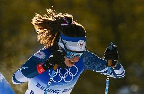 (BEIJING2022)CHINA-ZHANGJIAKOU-OLYMPIC WINTER GAMES-CROSS-COUNTRY SKIING-WOMEN'S TEAM SPRINT CLASSIC (CN)