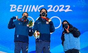 (BEIJING2022)CHINA-ZHANGJIAKOU-OLYMPIC WINTER GAMES-AWARDING CEREMONY-FREESTYLE SKIING (CN)