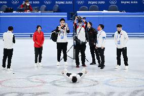 (BEIJING2022)CHINA-BEIJING-OLYMPIC WINTER GAMES-SHORT TRACK SPEED SKATING (CN)