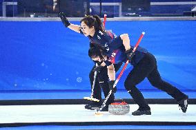 (BEIJING2022)CHINA-BEIJING-OLYMPIC WINTER GAMES-CURLING-WOMEN'S ROUND ROBIN SESSION-KOR VS DEN (CN)