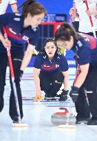 (BEIJING2022)CHINA-BEIJING-OLYMPIC WINTER GAMES-CURLING-WOMEN'S ROUND ROBIN SESSION-KOR VS DEN (CN)