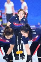 (BEIJING2022)CHINA-BEIJING-OLYMPIC WINTER GAMES-CURLING-WOMEN'S ROUND ROBIN SESSION-KOR VS DEN (CN)