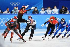 (BEIJING2022)CHINA-BEIJING-OLYMPIC WINTER GAMES-SHORT TRACK SPEED SKATING (CN)