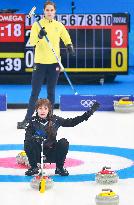 (BEIJING2022)CHINA-BEIJING-OLYMPIC WINTER GAMES-CURLING-WOMEN'S ROUND ROBIN SESSION-SWE VS ROC (CN)