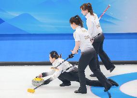 (BEIJING2022)CHINA-BEIJING-WINTER OLYMPIC GAMES-CURLING-WOMEN'S ROUND ROBIN-CAN vs CHN (CN)