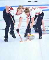 (BEIJING2022)CHINA-BEIJING-OLYMPIC WINTER GAMES-CURLING-WOMEN'S ROUND ROBIN SESSION-KOR VS DEN (CN)