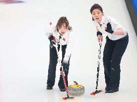 (BEIJING2022)CHINA-BEIJING-WINTER OLYMPIC GAMES-CURLING-WOMEN'S ROUND ROBIN-CAN vs CHN (CN)
