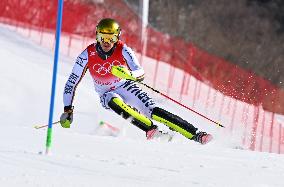 (XHTP)(BEIJING2022)CHINA-BEIJING-OLYMPIC WINTER GAMES-ALPINE SKIING-MEN'S SLALOM (CN)