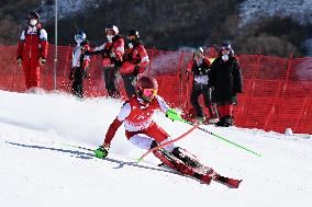 (BEIJING2022)CHINA-BEIJING-OLYMPIC WINTER GAMES-ALPINE SKIING-MEN'S SLALOM (CN)