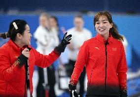 (BEIJING2022)CHINA-BEIJING-OLYMPIC WINTER GAMES-CURLING-WOMEN'S ROUND ROBIN SESSION-CHN VS GBR (CN)