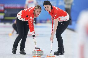 (BEIJING2022)CHINA-BEIJING-OLYMPIC WINTER GAMES-CURLING-WOMEN'S ROUND ROBIN SESSION-SUI VS KOR (CN)