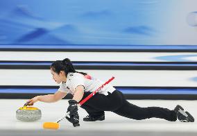 (BEIJING2022)CHINA-BEIJING-OLYMPIC WINTER GAMES-CURLING-WOMEN'S ROUND ROBIN SESSION-SUI VS KOR (CN)