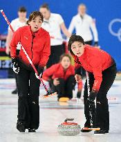(XHTP)(BEIJING2022)CHINA-BEIJING-OLYMPIC WINTER GAMES-CURLING-WOMEN'S ROUND ROBIN SESSION-CHN VS GBR (CN)