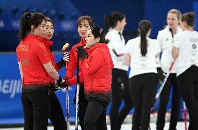 (BEIJING2022)CHINA-BEIJING-OLYMPIC WINTER GAMES-CURLING-WOMEN'S ROUND ROBIN SESSION-CHN VS GBR (CN)