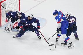 (BEIJING2022)CHINA-BEIJING-OLYMPIC WINTER GAMES-ICE HOCKEY-MEN'S QUATERFINAL-USA VS SVK (CN)