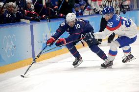 (BEIJING2022)CHINA-BEIJING-OLYMPIC WINTER GAMES-ICE HOCKEY-MEN'S QUATERFINAL-USA VS SVK (CN)