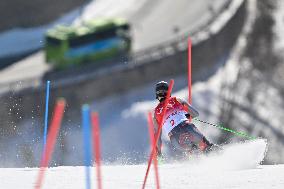 (BEIJING2022)CHINA-BEIJING-OLYMPIC WINTER GAMES-ALPINE SKIING-MEN'S SLALOM (CN)