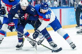 (BEIJING2022)CHINA-BEIJING-OLYMPIC WINTER GAMES-ICE HOCKEY-MEN'S QUATERFINAL-USA VS SVK (CN)