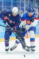 (BEIJING2022)CHINA-BEIJING-OLYMPIC WINTER GAMES-ICE HOCKEY-MEN'S QUARTERFINAL-USA VS SVK (CN)