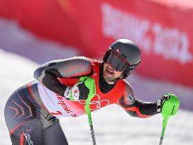 (BEIJING2022)CHINA-BEIJING-OLYMPIC WINTER GAMES-ALPINE SKIING-MEN'S SLALOM (CN)