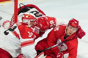 (BEIJING2022)CHINA-BEIJING-OLYMPIC WINTER GAMES-ICE HOCKEY-MEN'S QUATERFINAL-ROC VS DEN (CN)