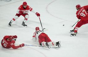 (BEIJING2022)CHINA-BEIJING-OLYMPIC WINTER GAMES-ICE HOCKEY-MEN'S QUATERFINAL-ROC VS DEN (CN)