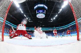 (XHTP)(BEIJING2022)CHINA-BEIJING-OLYMPIC WINTER GAMES-ICE HOCKEY-MEN'S QUATERFINAL-ROC VS DEN (CN)