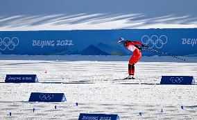 (XHTP)(BEIJING2022)CHINA-ZHANGJIAKOU-OLYMPIC WINTER GAMES-CROSS-COUNTRY SKIING-WOMEN'S TEAM SPRINT CLASSIC (CN)